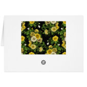 Verborgen in de rozen, geel en groen (Achterkant Horizontaal)