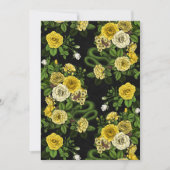 Verborgen in de rozen, geel en groen (Voorkant)