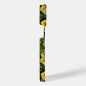 Verborgen in de rozen, geel en groen iPhone hoesje (Rechterkant)