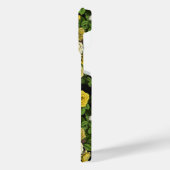 Verborgen in de rozen, geel en groen iPhone hoesje (Linkerkant)