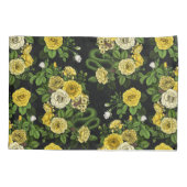 Verborgen in de rozen, geel en groen kussensloop (Achterkant-Links)