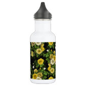 Verborgen in de rozen, geel en groen waterfles (Links)