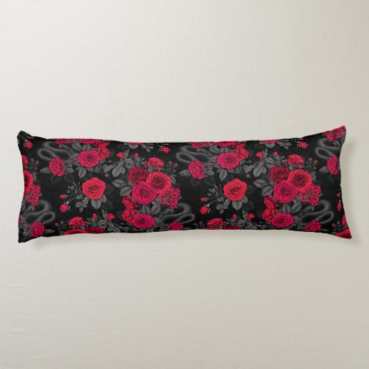 Verborgen in de rozen lichaamskussen (Achterkant)