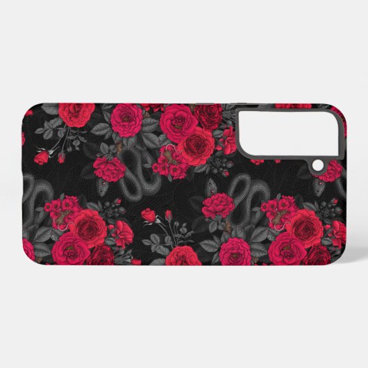 Verborgen in de rozen samsung galaxy hoesje (Achterkant horizontaal)