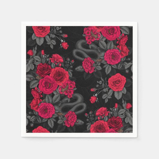 Verborgen in de rozen servet (Voorkant)