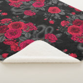 Verborgen in de rozen sherpa deken (3/4)