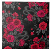 Verborgen in de rozen tegeltje (Voorkant)