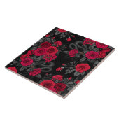 Verborgen in de rozen tegeltje (Zijkant)