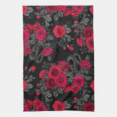 Verborgen in de rozen theedoek (Verticaal)