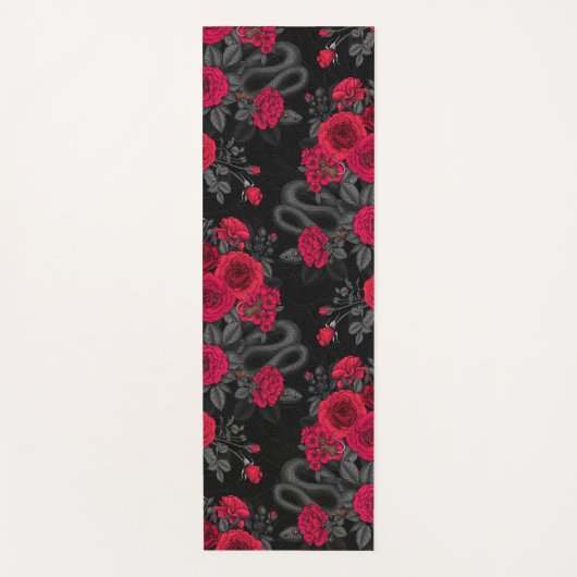 Verborgen in de rozen yogamat (Voorkant)