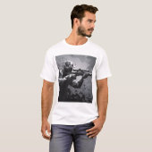 Verborgen in platte hoogte t-shirt (Voorkant volledig)