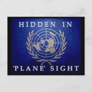 Verborgen in 'vlak' Briefkaart