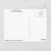 Verborgen kapel briefkaart (Achterkant)