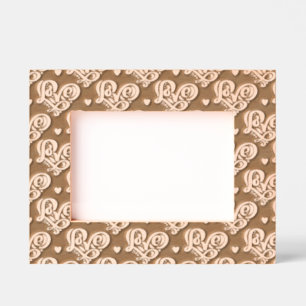 Verborgen liefde gegraveerde houten lijst gegravee lijstjes