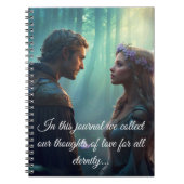 Verborgen liefhebbers van het bos Grove Notitieboek (Voorkant)