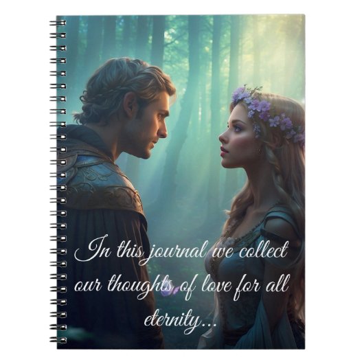 Verborgen liefhebbers van het bos Grove Notitieboek (Voorkant)