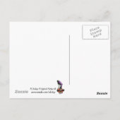 Verborgen Magische Vijver Koi Briefkaart (Achterkant)