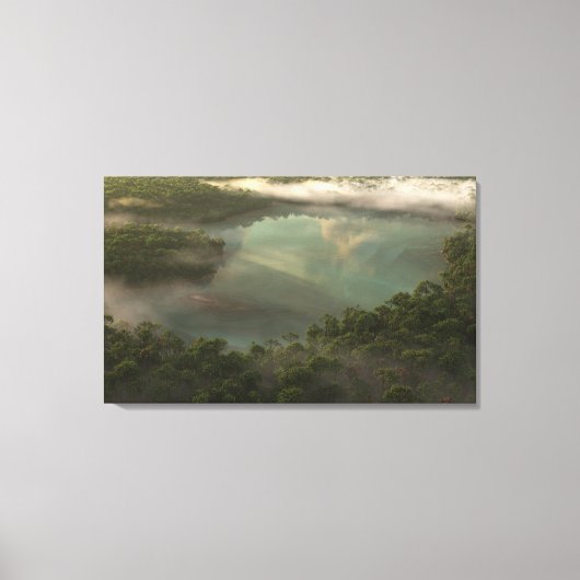 Verborgen meer canvas afdruk (Voorkant)