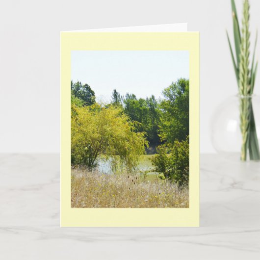 Verborgen meer feestdagen kaart (Voorkant)