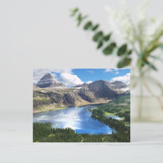 Verborgen meer in Glacier National Park Briefkaart (Staand voorkant)