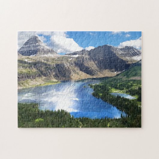 Verborgen meer in Glacier National Park Legpuzzel (Horizontaal)
