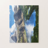 Verborgen meer in Glacier National Park Legpuzzel (Verticaal)