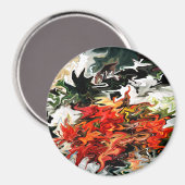 Verborgen muzieknoot..... magneet (Voorkant / Achterkant)