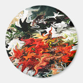 Verborgen muzieknoot..... magneet (Voorkant)