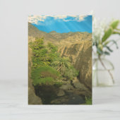 Verborgen oase feestdagenkaart (Staand voorkant)