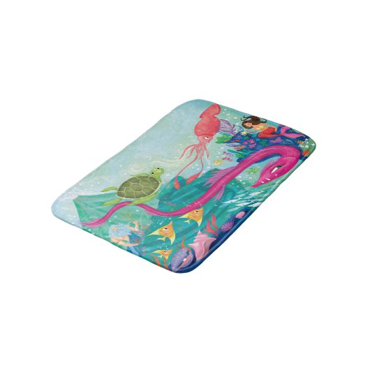 Verborgen oceaanschatten badmat (Gekanteld)