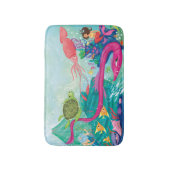 Verborgen oceaanschatten badmat (Voorkant Verticaal)