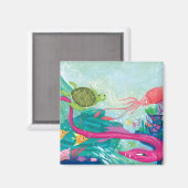 Verborgen oceaanschatten magneet (Voorkant / Achterkant)