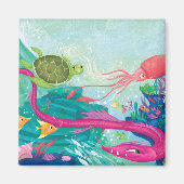 Verborgen oceaanschatten magneet (Voorkant)