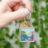 Verborgen oceaanschatten sleutelhanger (Hand)