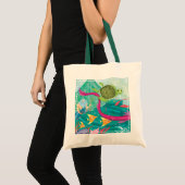 Verborgen oceaanschatten tote bag (Voorkant (product))