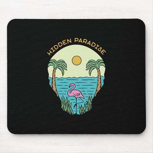 Verborgen paradijs muismat (Voorkant)