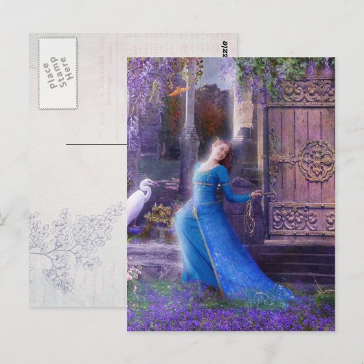 Verborgen passages briefkaart (Voorkant / Achterkant)