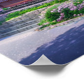 Verborgen Sanctuary, Cherry Blossom Shrine Poster (Hoek)