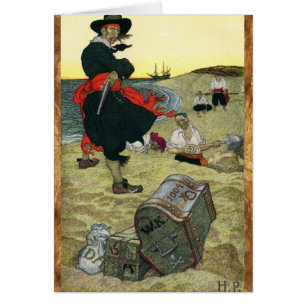 VERBORGEN SCHATKIST EN PIRATENSCHATKAARTEN