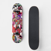 Verborgen schedel skateboard (Voorkant)