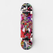 Verborgen schedel skateboard (Voorkant)