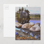 Verborgen schoonheidsverf briefkaart (Voorkant / Achterkant)