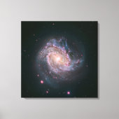Verborgen spiraal Galaxy Messier 83. 2 Canvas Afdruk (Voorkant)