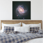Verborgen spiraal Galaxy Messier 83. 2 Canvas Afdruk (Insitu (Slaapkamer))