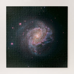Verborgen spiraal Galaxy Messier 83. 2 Legpuzzel