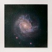Verborgen spiraal Galaxy Messier 83. 2 Legpuzzel (Verticaal)