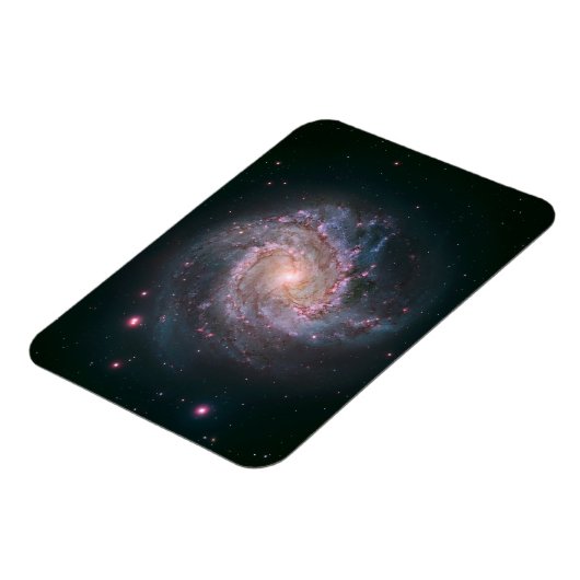 Verborgen spiraal Galaxy Messier 83. 2 Magneet (Linkerzijde)