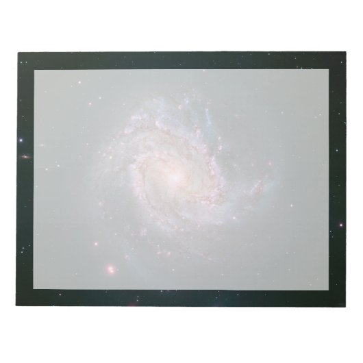 Verborgen spiraal Galaxy Messier 83. 2 Notitieblok (Voorkant)
