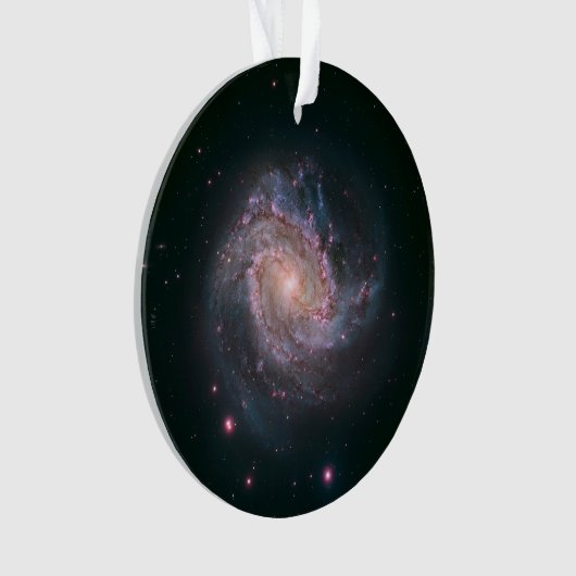 Verborgen spiraal Galaxy Messier 83. 2 Ornament (voorkant)