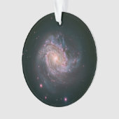 Verborgen spiraal Galaxy Messier 83. 2 Ornament (voorkant)